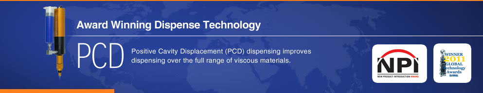 PCD Volumetric Dispensing for Epoxy, Thermal Grease, Underfill