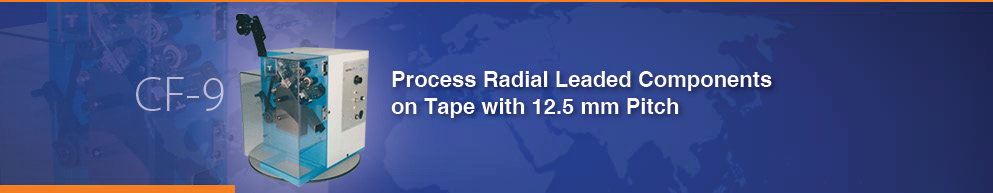 Taped Radical Component Lead Former